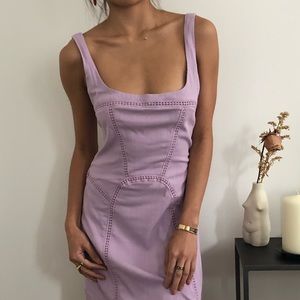 FreePeople Lavender Beyond Me Fit & Flare Slip 🆕